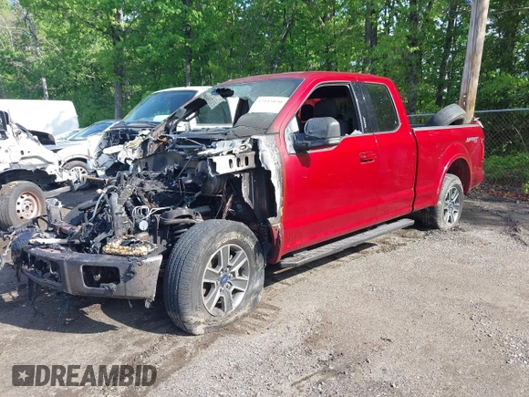 2016 Ford F-150 XLT with VIN 1FTFX1EF6GFC37723, listed as a IAAI auction lot 42115030 with Not provided miles and . Bid and sale history available at DreamBid. Image 2.