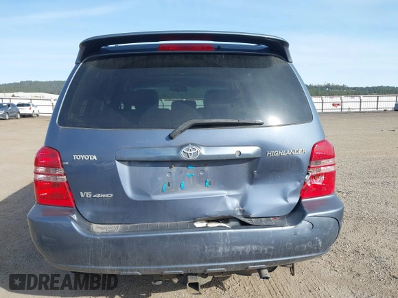 2002 Toyota Highlander with VIN 0JTEHF21A52007243, listed as a IAAI auction lot 41761824 with 187,176 mi miles and . Bid and sale history available at DreamBid. Image 16.