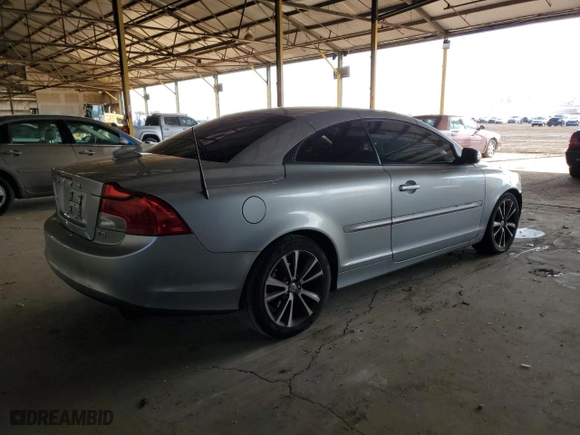 2011 Volvo C70 with VIN YV1672MC6BJ118857, listed as a Copart auction lot 51922805 with 165,182 mi miles and Clean Title. Bid and sale history available at carsss.com. Image 3.
