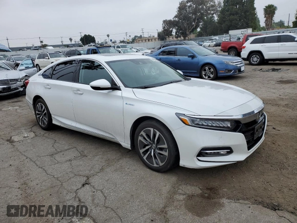 2019 Honda Accord Touring with VIN 1HGCV3F94KA017842, listed as a Copart auction lot 54958665 with 105,231 mi miles and Salvage title. Bid and sale history available at DreamBid. Image 4.