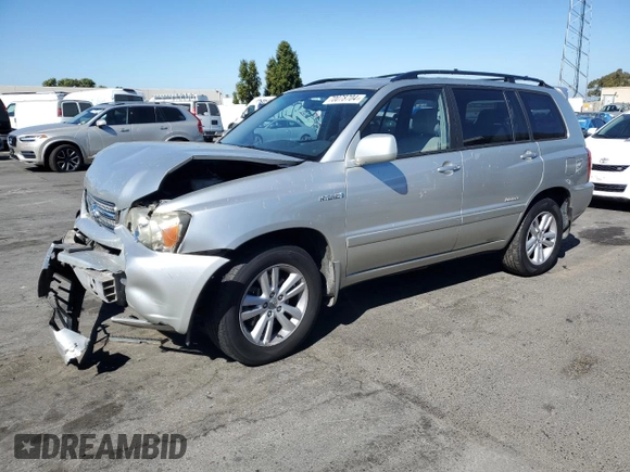 2007 Toyota Highlander Hybrid w/3rd Row with VIN JTEDW21A470021877, listed as a Copart auction lot 70078704 with 214,869 mi miles and Clean Title. Bid and sale history available at carsss.com. Image 1.
