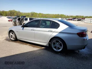 2014 BMW 5 Series 528i with VIN WBA5A5C54ED509285, listed as a Copart auction lot 52080765 with 104,802 mi miles and Salvage Title. Bid and sale history available at carsss.com. Image 2.