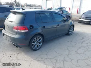 2013 Volkswagen GTI with VIN WVWHV7AJ2DW129476, listed as a IAAI auction lot 41716090 with 132,996 mi miles. Bid and sale history available at carsss.com. Image 4.