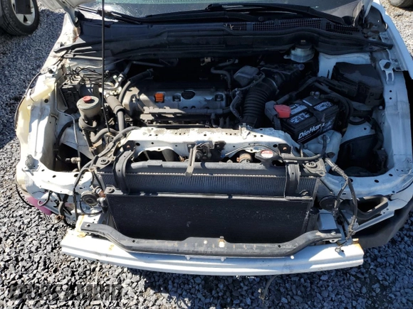 2010 Honda CR-V EX with VIN JHLRE4H5XAC002700, listed as a Copart auction lot 55200715 with 130,932 mi miles and Salvage Title. Bid and sale history available at carsss.com. Image 12.