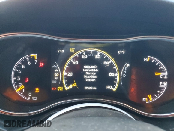 2020 Jeep Grand Cherokee Laredo E z VIN 1C4RJFAG2LC440419, wystawiony jako Copart lot #47603395 z przebiegiem 82 289 mil mil oraz Szkoda całkowita • Salvage title. Historia ofert i sprzedaży dostępna na DreamBid. Obrazek 9.