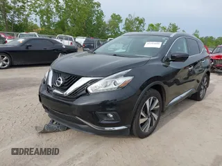 2017 Nissan Murano SL with VIN 5N1AZ2MH3HN197598, listed as a IAAI auction lot 42299880 with 63,788 mi miles and . Bid and sale history available at DreamBid. Image 17.