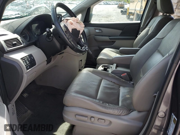 2015 Honda Odyssey EX-L z VIN 5FNRL5H69FB066576, wystawiony jako Copart lot #53834915 z przebiegiem 145 113 mil mil oraz Szkoda całkowita • Salvage title. Historia ofert i sprzedaży dostępna na DreamBid. Obrazek 7.