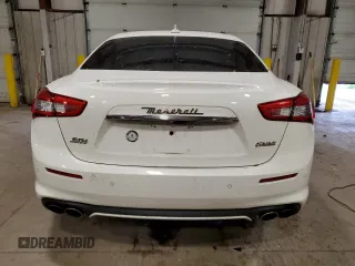 2019 Maserati Ghibli S Q4 GranLusso with VIN ZAM57YTL2K1312724, listed as a Copart auction lot 55137814 with 44,663 mi miles and Salvage Title. Bid and sale history available at carsss.com. Image 6.