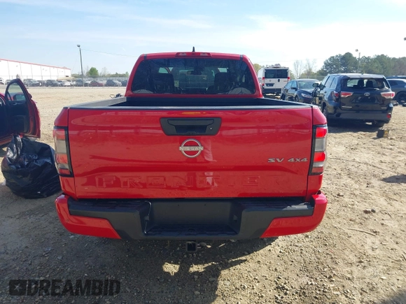 2022 Nissan Frontier S with VIN 1N6ED1CM6NN658850, listed as a IAAI auction lot 41911456 with 44,133 mi miles and . Bid and sale history available at DreamBid. Image 16.