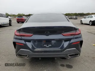 2020 BMW 8 Series M850i with VIN WBAGV8C04LCE45015, listed as a Copart auction lot 73153414 with 25,190 mi miles and Salvage title. Bid and sale history available at DreamBid. Image 6.