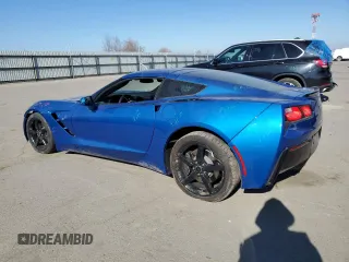 2014 Chevrolet Corvette 2LT with VIN 1G1YD2D78E5130055, listed as a Copart auction lot 88337585 with 18,191 mi miles and Salvage title. Bid and sale history available at DreamBid. Image 2.