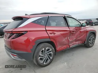 2025 Hyundai Tucson Limited with VIN 5NMJE3DE0SH458413, listed as a Copart auction lot 89299505 with 2,830 mi miles and Salvage Title. Bid and sale history available at carsss.com. Image 3.