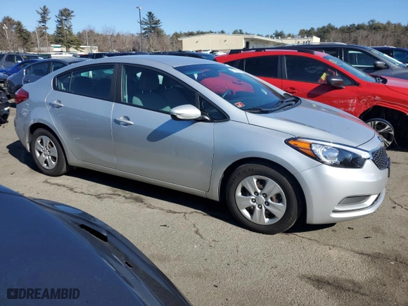 2016 Kia Forte LX with VIN KNAFK4A68G5615341, listed as a Copart auction lot 47040765 with 89,263 mi miles and Clean Title. Bid and sale history available at carsss.com. Image 4.