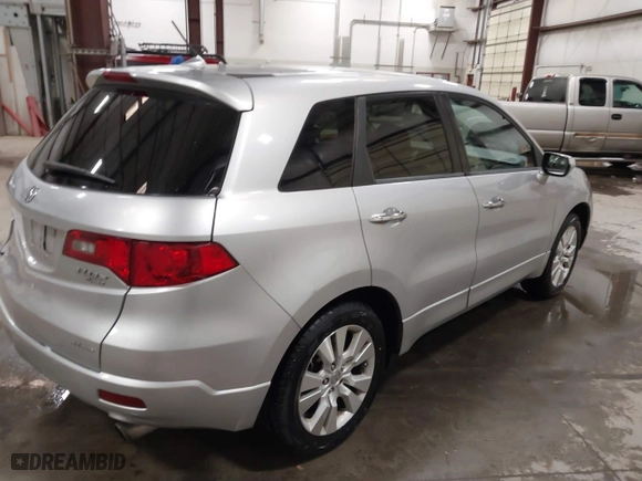 2007 Acura RDX with VIN 5J8TB18237A008473, listed as a IAAI auction lot 41555769 with 129,373 mi miles. Bid and sale history available at carsss.com. Image 4.
