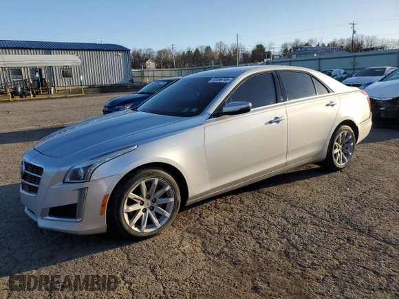 2014 Cadillac CTS Luxury AWD with VIN 1G6AX5S33E0197714, listed as a Copart auction lot 52496745 with 102,618 mi miles and Salvage Title. Bid and sale history available at DreamBid. Image 1.