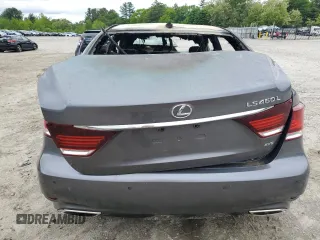 2014 Lexus LS 460 L with VIN JTHDL5EF3E5006192, listed as a Copart auction lot 58060605 with Not provided miles and Clean title. Bid and sale history available at DreamBid. Image 6.