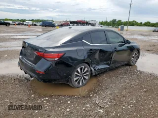 2021 Nissan Sentra SV with VIN 3N1AB8CV2MY264131, listed as a Copart auction lot 58061725 with 28,470 mi miles and Salvage title. Bid and sale history available at DreamBid. Image 3.