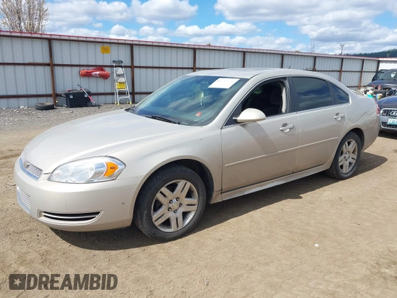 2012 Chevrolet Impala LT Fleet with VIN 2G1WG5E30C1323441, listed as a IAAI auction lot 42012059 with 181,198 mi miles and . Bid and sale history available at DreamBid. Image 2.