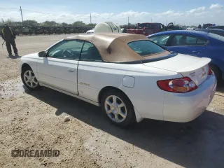 2002 Toyota Solara SE with VIN 2T1FF28P42C598530, listed as a Copart auction lot 76692504 with 84,281 mi miles and Non Repairable. Bid and sale history available at DreamBid. Image 2.