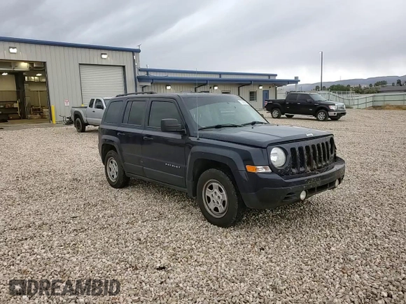 2017 Jeep Patriot Sport with VIN 1C4NJPBA4HD134399, listed as a Copart auction lot 72079814 with 113,035 mi miles and Salvage title. Bid and sale history available at DreamBid. Image 11.