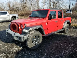 2021 Jeep Gladiator Sport z VIN 1C6JJTAG6ML546473, wystawiony jako Copart lot #50166875 z przebiegiem 35 503 mil mil oraz Nie do naprawy • Non repairable. Historia ofert i sprzedaży dostępna na DreamBid. Obrazek 1.