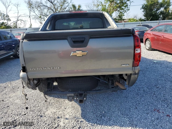 2007 Chevrolet Avalanche LS with VIN 3GNEC12087G172547, listed as a Copart auction lot 52713695 with 260,298 mi miles and Salvage Title. Bid and sale history available at carsss.com. Image 6.