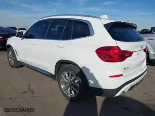 2019 BMW X3 xDrive30i with VIN 5UXTR9C58KLP92008, listed as a IAAI auction lot 41489334 with 45,125 mi miles. Bid and sale history available at carsss.com. Image 3.