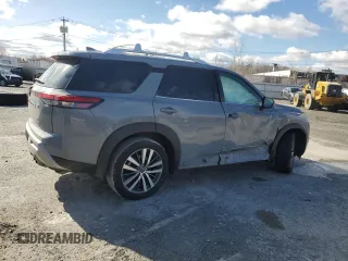2022 Nissan Pathfinder Platinum z VIN 5N1DR3DJ0NC261450, wystawiony jako Copart lot #52529575 z przebiegiem 52 490 mil mil oraz Szkoda całkowita • Salvage title. Historia ofert i sprzedaży dostępna na DreamBid. Obrazek 3.