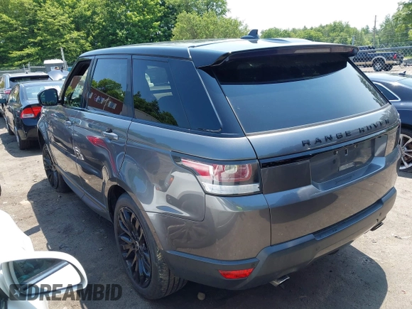 2016 Land Rover Range Rover Sport Dynamic with VIN SALWR2EF7GA593524, listed as a IAAI auction lot 42450870 with 85,524 mi miles and . Bid and sale history available at DreamBid. Image 3.