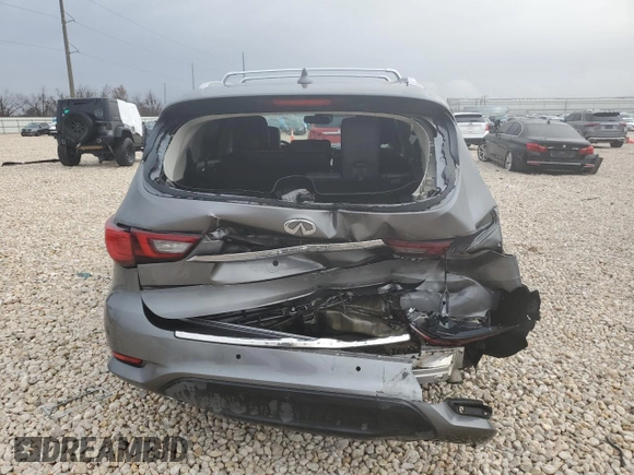 2019 Infiniti QX60 Luxe z VIN 5N1DL0MM6KC511408, wystawiony jako Copart lot #44549355 z przebiegiem 86 984 mil mil oraz Szkoda całkowita • Salvage title. Historia ofert i sprzedaży dostępna na DreamBid. Obrazek 6.