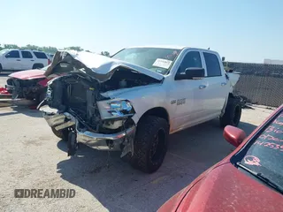 2018 Ram 1500 Big Horn with VIN 1C6RR7LT2JS329940, listed as a IAAI auction lot 41936862 with 265,474 mi miles and . Bid and sale history available at DreamBid. Image 2.