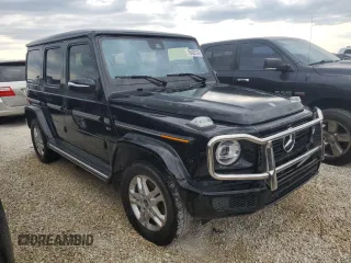 2020 Mercedes-Benz G 550 with VIN W1NYC6BJ1LX348610, listed as a Copart auction lot 76422744 with 76,479 mi miles and Salvage Title. Bid and sale history available at DreamBid. Image 4.