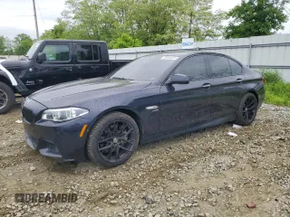 2012 BMW 5 Series 550i xDrive z VIN WBAFU9C54CC787576, wystawiony jako Copart lot #55934525 z przebiegiem 157 140 mil mil oraz Szkoda całkowita • Salvage title. Historia ofert i sprzedaży dostępna na DreamBid. Obrazek 1.