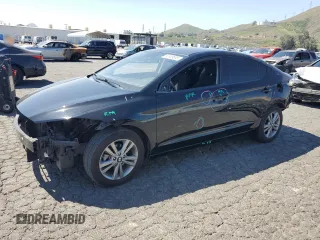2018 Hyundai Elantra SEL z VIN KMHD84LF9JU587967, wystawiony jako Copart lot #52639005 z przebiegiem 61 688 mil mil oraz Szkoda całkowita • Salvage title. Historia ofert i sprzedaży dostępna na DreamBid. Obrazek 1.