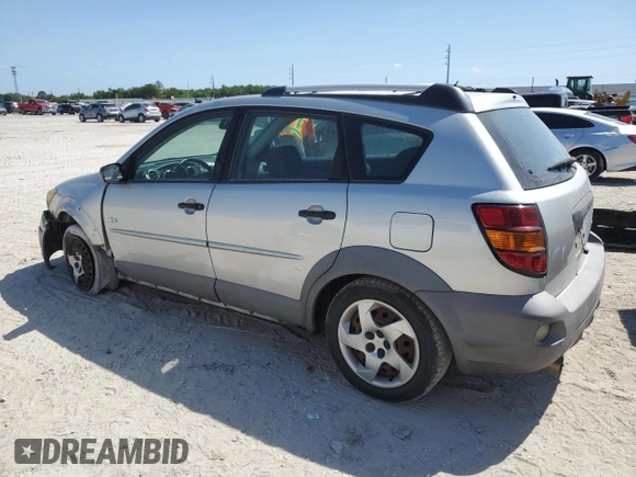 2003 Pontiac Vibe with VIN 5Y2SL62833Z407834, listed as a Copart auction lot 53695595 with 124,783 mi miles and Clean Title. Bid and sale history available at carsss.com. Image 2.