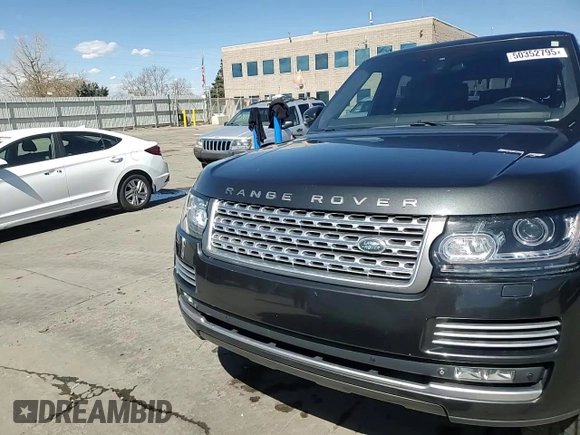 2014 Land Rover Range Rover Supercharged Autobiography with VIN SALGV2TF3EA155471, listed as a Copart auction lot 50352795 with 71,390 mi miles and Salvage title. Bid and sale history available at DreamBid. Image 15.