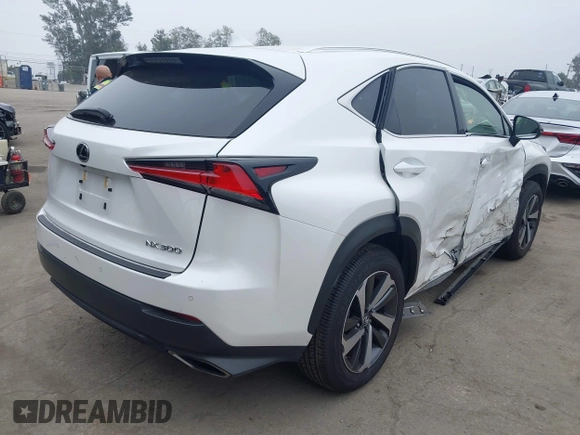 2020 Lexus NX 300 with VIN JTJGARBZ2L2160592, listed as a IAAI auction lot 42439214 with 44,617 mi miles and . Bid and sale history available at DreamBid. Image 4.