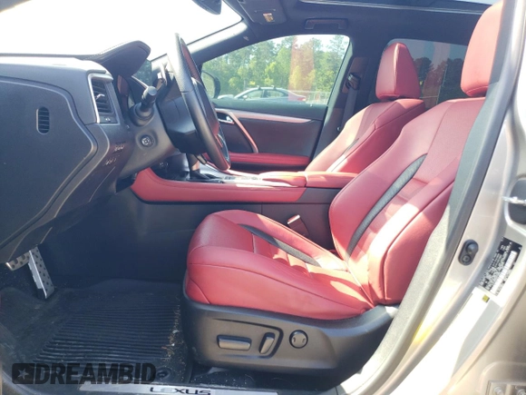 2022 Lexus RX 350 F Sport с VIN 2T2YZMDA5NC316862, выставлен на аукционе Copart как лот 51960125 с пробегом 39 564 миль миль и Списание • Salvage title. История ставок и продаж доступна на DreamBid. Изображение 7.