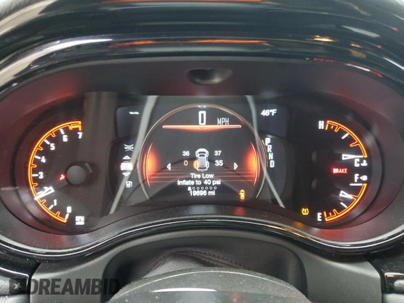 2024 Dodge Durango SXT with VIN 1C4RDJAG4RC114785, listed as a Copart auction lot 85810974 with 19,696 mi miles and Clean title. Bid and sale history available at DreamBid. Image 9.