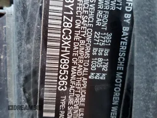 2017 BMW i3 z VIN WBY1Z8C3XHV895363, wystawiony jako Copart lot #50173025 z przebiegiem 63 627 mil mil oraz Szkoda całkowita • Salvage title. Historia ofert i sprzedaży dostępna na DreamBid. Obrazek 13.