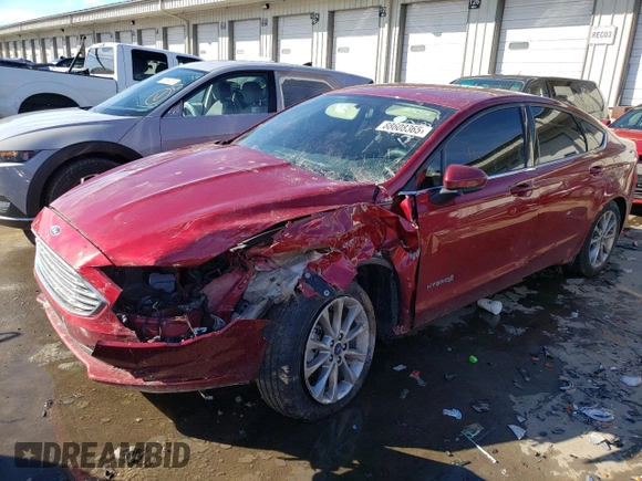 2017 Ford Fusion Hybrid SE with VIN 3FA6P0LU4HR245647, listed as a Copart auction lot 88608365 with Not provided miles and Salvage title. Bid and sale history available at DreamBid. Image 1.