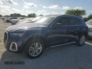 2022 Audi Q5 S line Premium z VIN WA1GAAFYXN2071100, wystawiony jako Copart lot #52817015 z przebiegiem 41 334 mil mil oraz Szkoda całkowita • Salvage title. Historia ofert i sprzedaży dostępna na DreamBid. Obrazek 1.