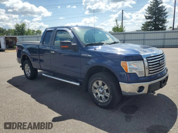 2011 Ford F-150 XL with VIN 1FTFX1EF4BFA67287, listed as a Copart auction lot 64057305 with 185,075 mi miles and Salvage title. Bid and sale history available at DreamBid. Image 4.
