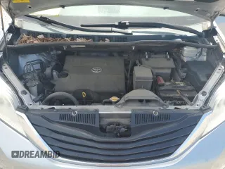 2011 Toyota Sienna LE AAS with VIN 5TDKK3DC6BS009665, listed as a Copart auction lot 54377695 with 155,716 mi miles and Salvage Title. Bid and sale history available at DreamBid. Image 12.