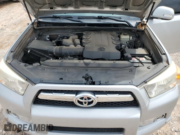 2012 Toyota 4Runner SR5 with VIN JTEZU5JR2C5041318, listed as a Copart auction lot 54046175 with 173,551 mi miles and Salvage title. Bid and sale history available at DreamBid. Image 12.