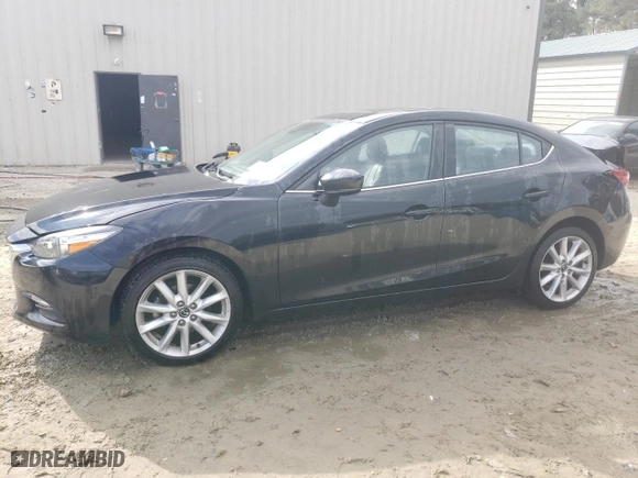 2017 Mazda Mazda3 4-Door Touring with VIN JM1BN1V70H1141646, listed as a Copart auction lot 79215894 with 93,091 mi miles and Salvage Title. Bid and sale history available at carsss.com. Image 1.