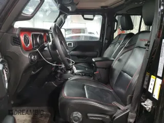 2018 Jeep Wrangler Unlimited Rubicon z VIN 1C4HJXFG4JW176917, wystawiony jako Copart lot #50387035 z przebiegiem 112 687 mil mil oraz Czysty tytuł • Clean title. Historia ofert i sprzedaży dostępna na DreamBid. Obrazek 7.