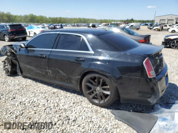2012 Chrysler 300 SRT8 with VIN 2C3CCAFJ1CH800871, listed as a Copart auction lot 51659455 with 105,561 mi miles and Salvage Title. Bid and sale history available at carsss.com. Image 2.