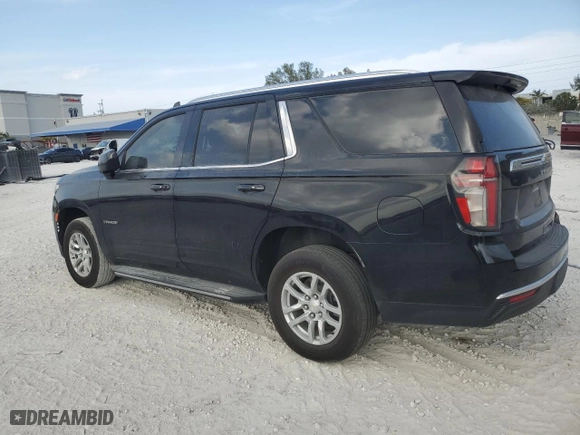 2021 Chevrolet Tahoe LS with VIN 1GNSCMKD4MR299752, listed as a Copart auction lot 50038445 with 69,349 mi miles and Salvage Title. Bid and sale history available at carsss.com. Image 2.