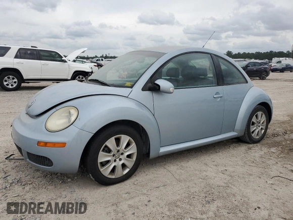 2009 Volkswagen Beetle S with VIN 3VWPW31C49M502931, listed as a Copart auction lot 55230655 with 124,870 mi miles and Clean Title. Bid and sale history available at DreamBid. Image 1.